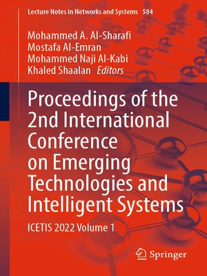 cover image of Proceedings of the 2nd International Conference on Emerging Technologies and Intelligent Systems